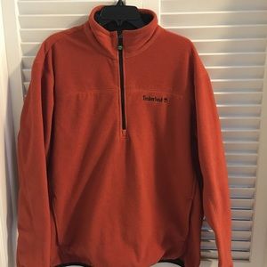 timberland quarter zip fleece